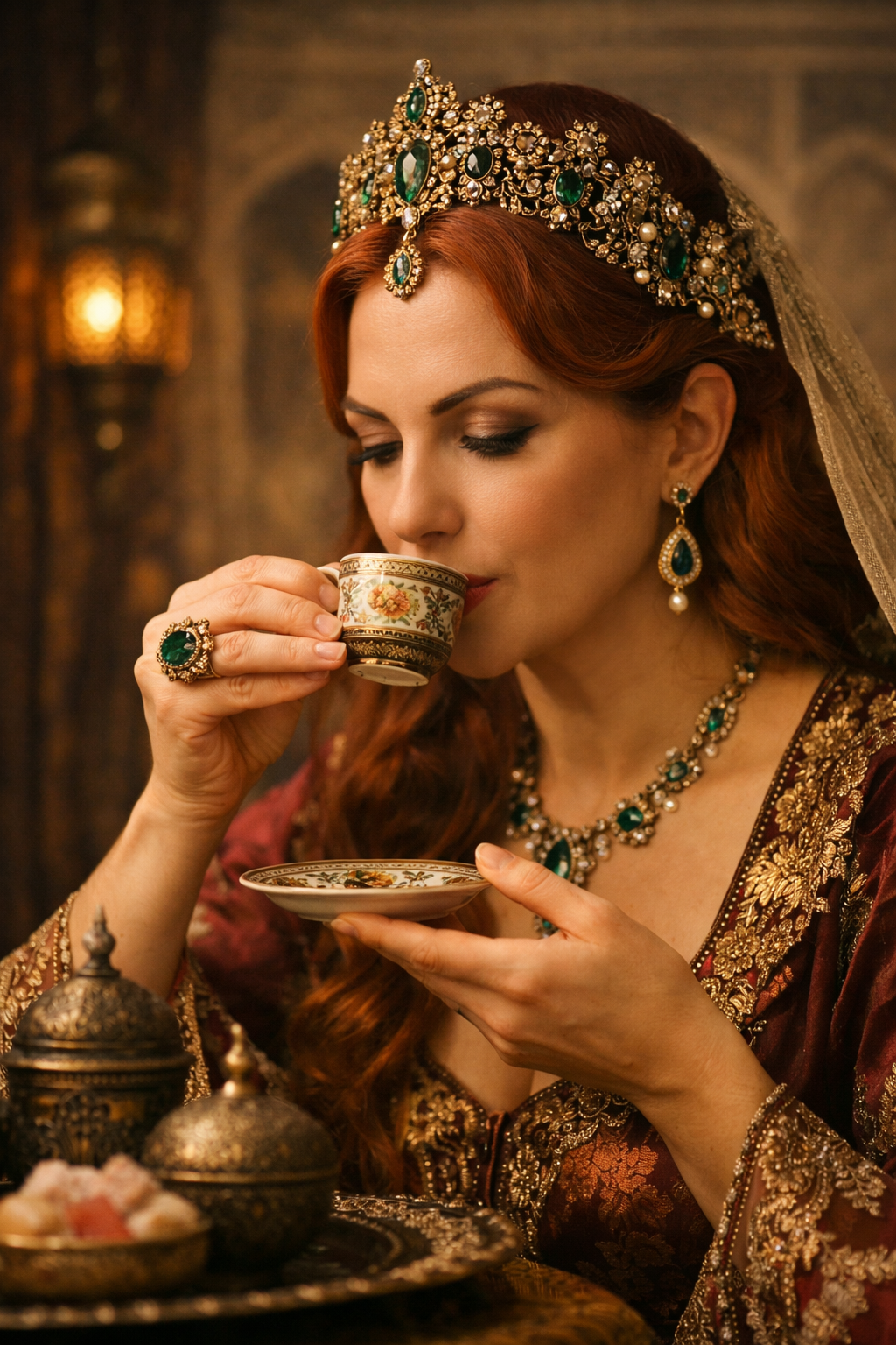 El café en el Palacio Otomano: de bebida prohibida a ritual real